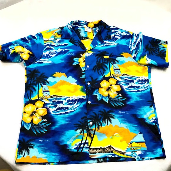 Hawaiian Shirt Kalena Fashions - Picture 1 of 8